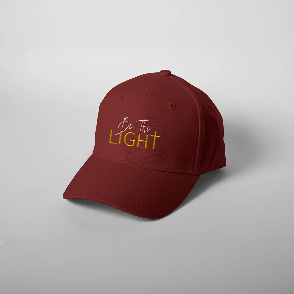 Be The Light Maroon.webp