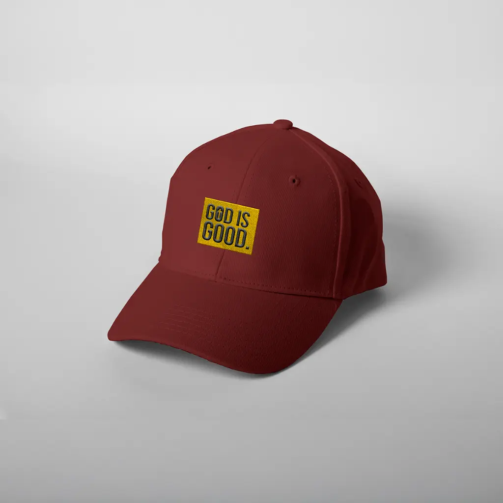 God is Good Maroon.webp