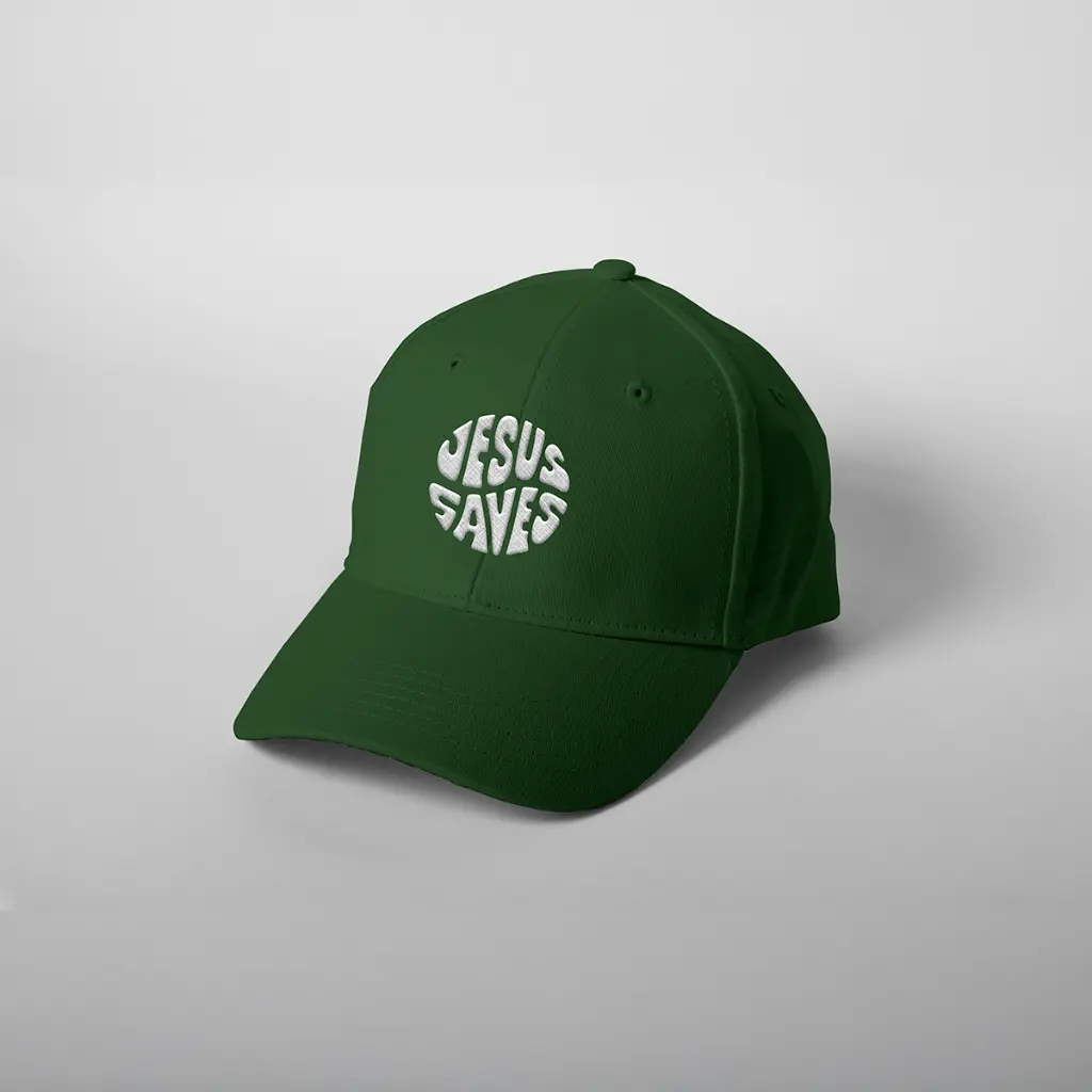 Jesus saves Green.webp