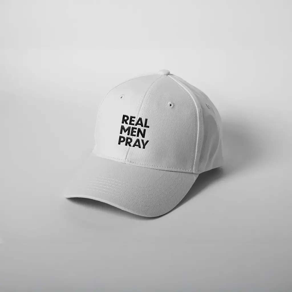 Real Men Pray White.webp