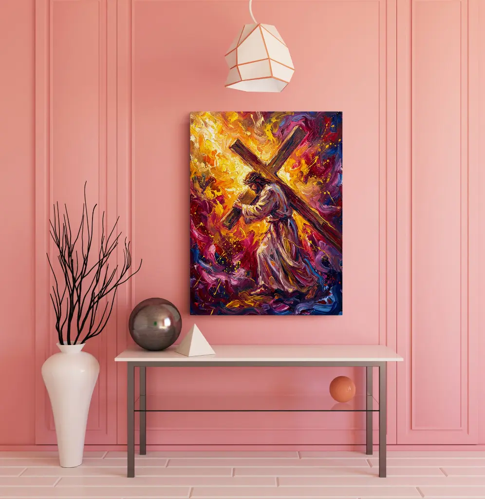 Jesus Paid it all-christian wall art-canvas prints-2.webp