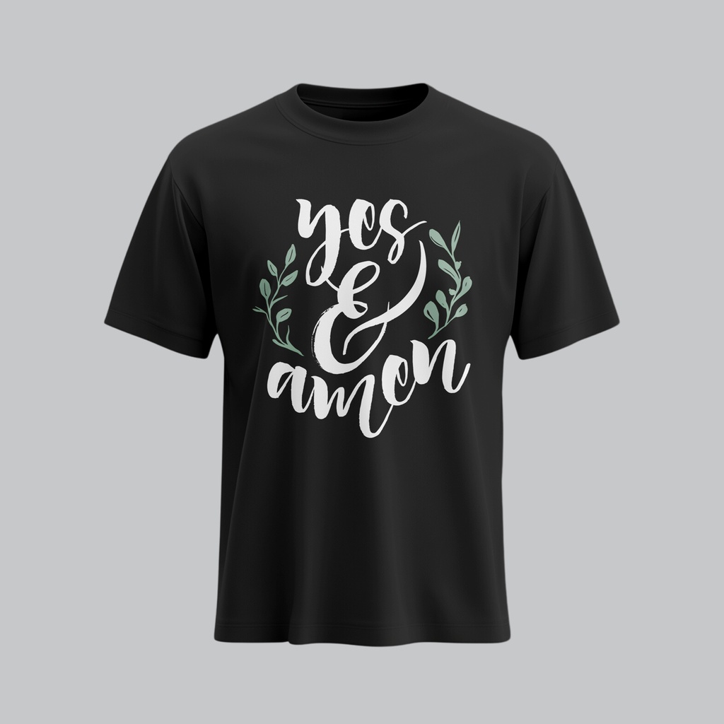 Yes & Amen | 2 Corinthians 1:20 | Christian Bible Verse T-Shirt | Women