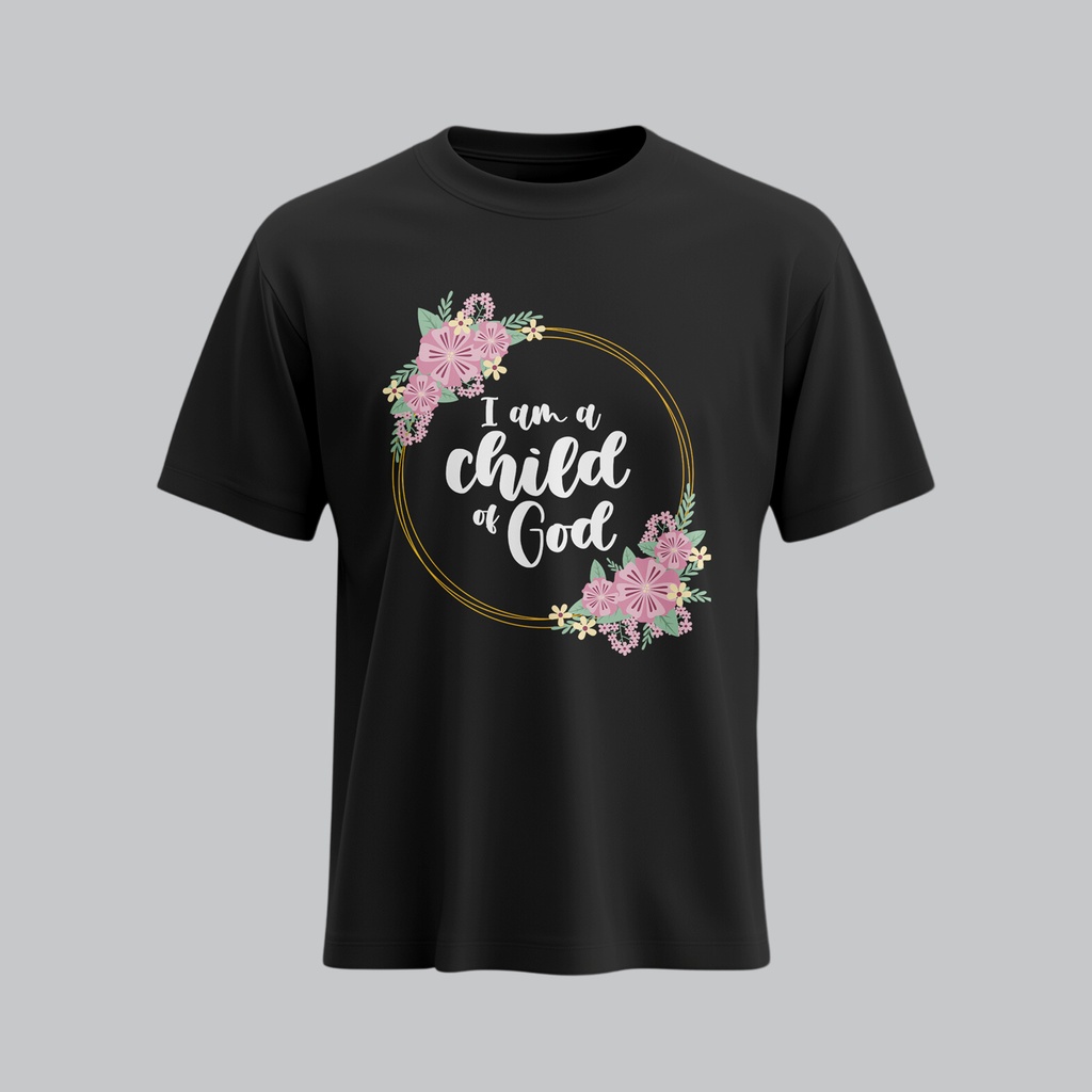 I am Child Of God | John 1:12 | Christian Bible Verse T-shirt | Unisex