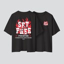 Set Free | John 8:36 | Christian Bible Verse Oversized T-shirt | Unisex