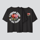 A Friend Loves At All Times | Proverbs 17:17 | Christian Bible Verse Oversized T-shirt | Unisex