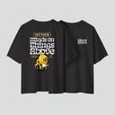 Set Your Mind Above | Colossians 3:2 | Christian Bible Verse Oversized T-shirt | Unisex