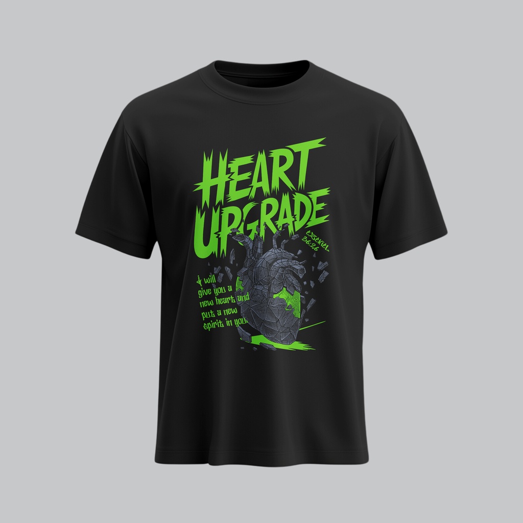 Heart Upgrade | Ezekiel 36:26 | Christian Bible Verse T-Shirt | Unisex