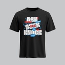 Ask Seek Knock | Matthew 7:7 | Christian Bible Verse T-Shirt | Unisex