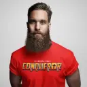 You are more than Conqueror | Romans 8:35-37 | Christian Bible Verse T-Shirt | Unisex 