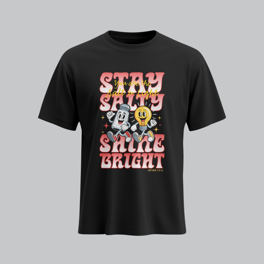 SALT & LIGHT | Matthew 5:13-16 | Christian Bible Verse T-Shirt | Unisex