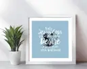 Only jesus can fulfill your deepest desire to be known, seen, and loved | Bible verse frame | Christian wall decor | 10x10 Inches