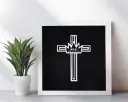Jesus is the king of kings | Christian wall decor | 10x10 Inches