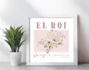 EL ROI | The god who sees me | Genesis 16:13 | Hebrew Names | Christian wall decor | 10x10 Inches