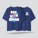 Ask Seek Knock | Matthew 7:7 | Christian Bible Verse Oversized T-shirt | Unisex