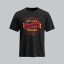 My Life Is Hidden with Christ | Colossians 3:3 | Christian Bible Verse T-Shirt | Unisex