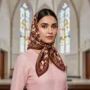 Be strong and courageous | Joshua 1:9 | Christian bible verse women scarf