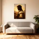 He Is Risen | The Resurrection Glory of Christ | Christian Canvas Wall Art