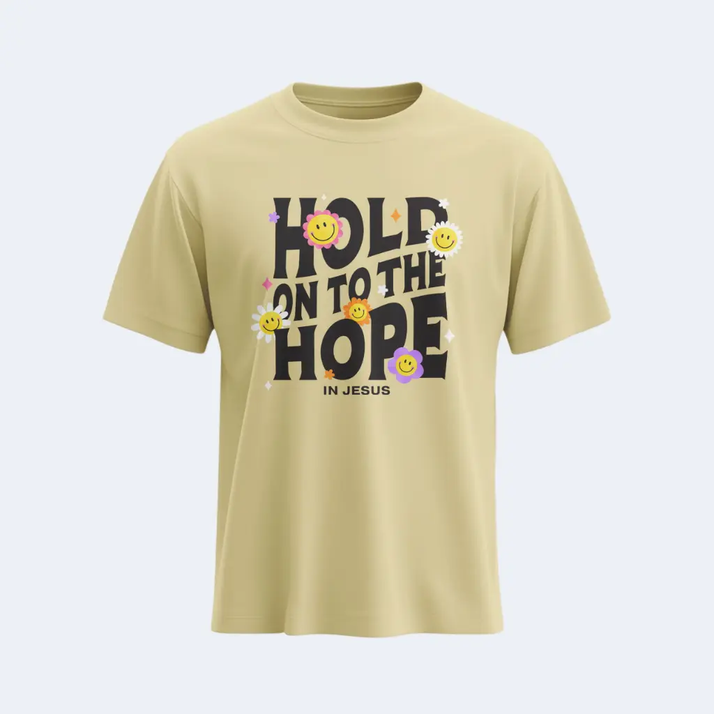 Hold on to the Hope | Christian Gospel T-Shirt | Women | Sale