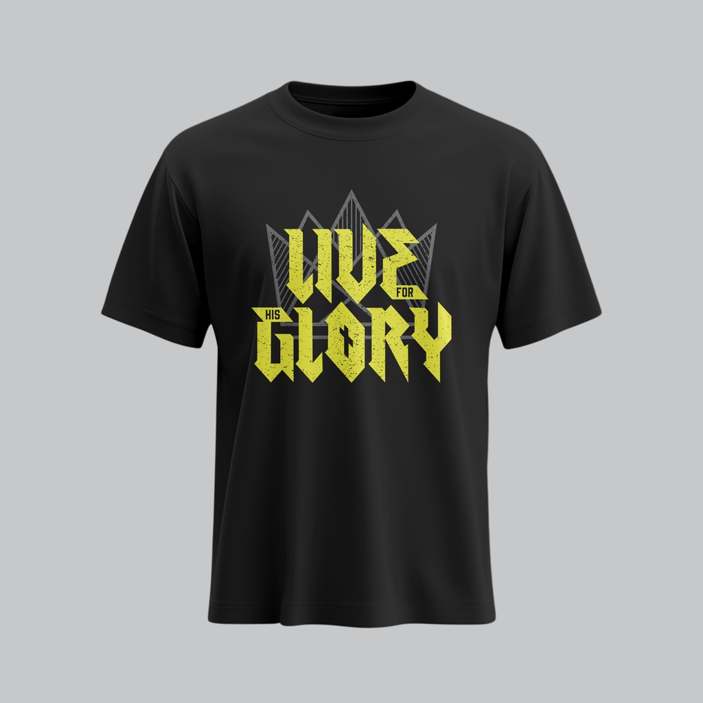 Live For His Glory | 1 Corinthians 13 Chapter | Christian Bible Verse T-shirt | Unisex