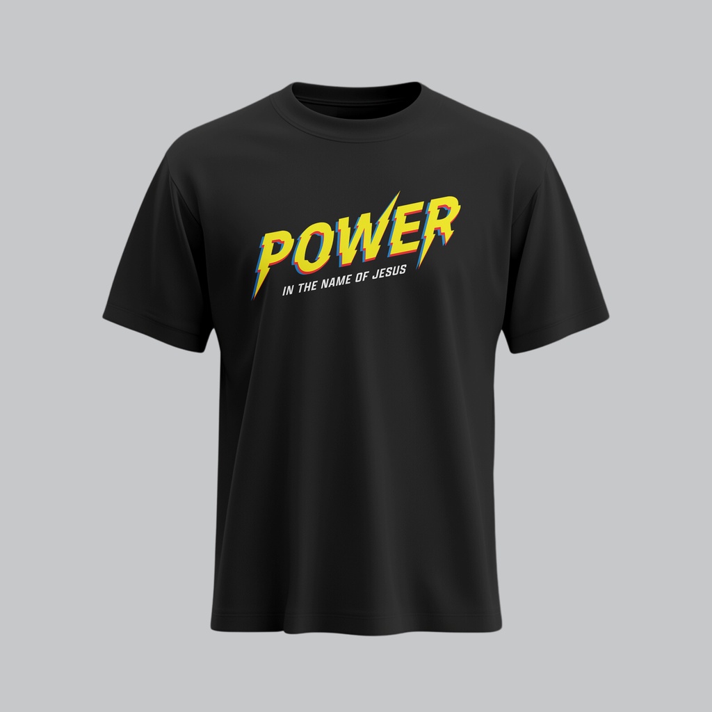 Power In the Name of Jesus | Philippians 2:9-11 | Christian Bible Verse T-Shirt | Unisex