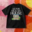 As For Me & My House We Will Serve the Lord | Joshua 24:15 | Christian Bible Verse Premium street wear | Unisex