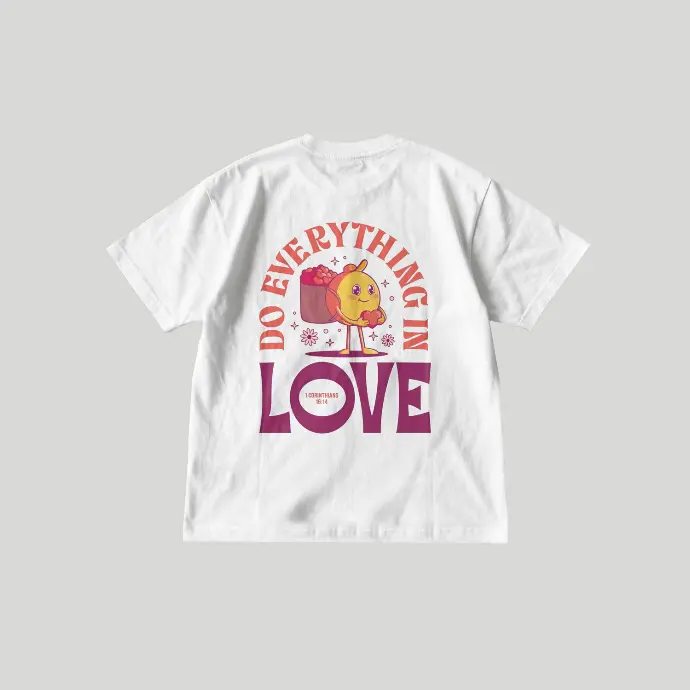 Do Everything in Love | 1 Corinthians 16:14 | Christian Bible Verse Premium street wear | Unisex (S)