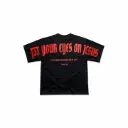 Fix your eyes on Jesus | Hebrew 12:2 | Christian Gospel Oversized T-shirt | Unisex | Sale