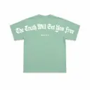 The Truth Will Set You Free | John 8:31–32 | Christian Bible Verse Oversized T-Shirt | Unisex