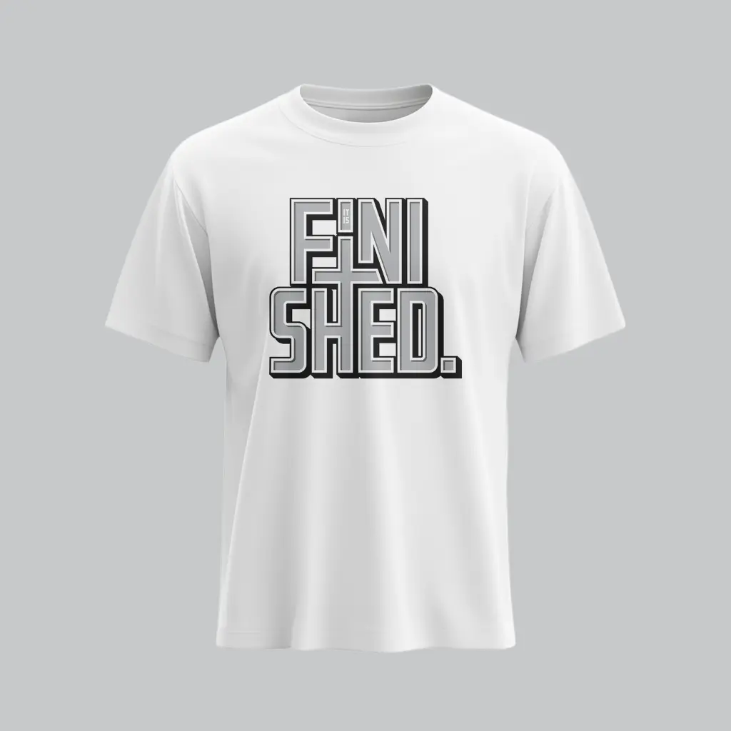 It is Finished  | John 19:30 | Christian Bible Verse T-Shirt | Unisex