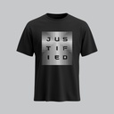 JUSTIFIED | Romans 3:24 | Christian Bible Verse T-Shirt | Unisex
