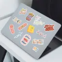 Christian Matt Laminated Vinyl Stickers (Pack of 23)