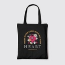 Trust in the lord with all your Heart | Christian Tote Bag Zipper