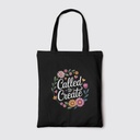 Called to Create | Christian Tote Bag Zipper