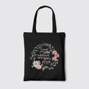 Commit To The Lord | Christian Tote Bag Zipper