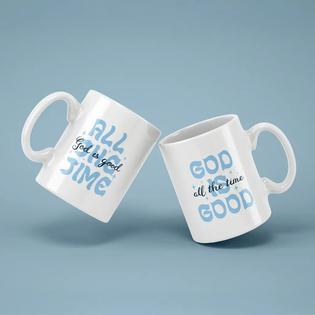 God is Good All the Time | Christian Ceramic Mug