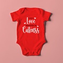 God's Love Wrapped in Cuteness | Christian Baby Romper