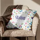 Shalom John 16:33 | Christian Cushion Cover