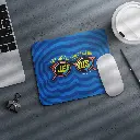 Let us fix our eyes on Jesus | Hebrews 12:2 | Christian bible verse mouse pad