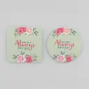 God will always make a way | Isaiah 43:19 | Christian bible verse acrylic coasters