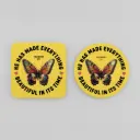 He has made everything beautiful in its time | Ecclesiastes 3:11 | Christian bible verse acrylic coasters