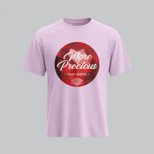 More Precious | Proverbs 31:10 | Christian Bible Verse T-Shirt | Unisex