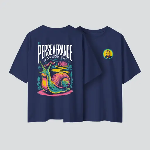 Perserverance | Christian Gospel Oversized T-shirt | Unisex