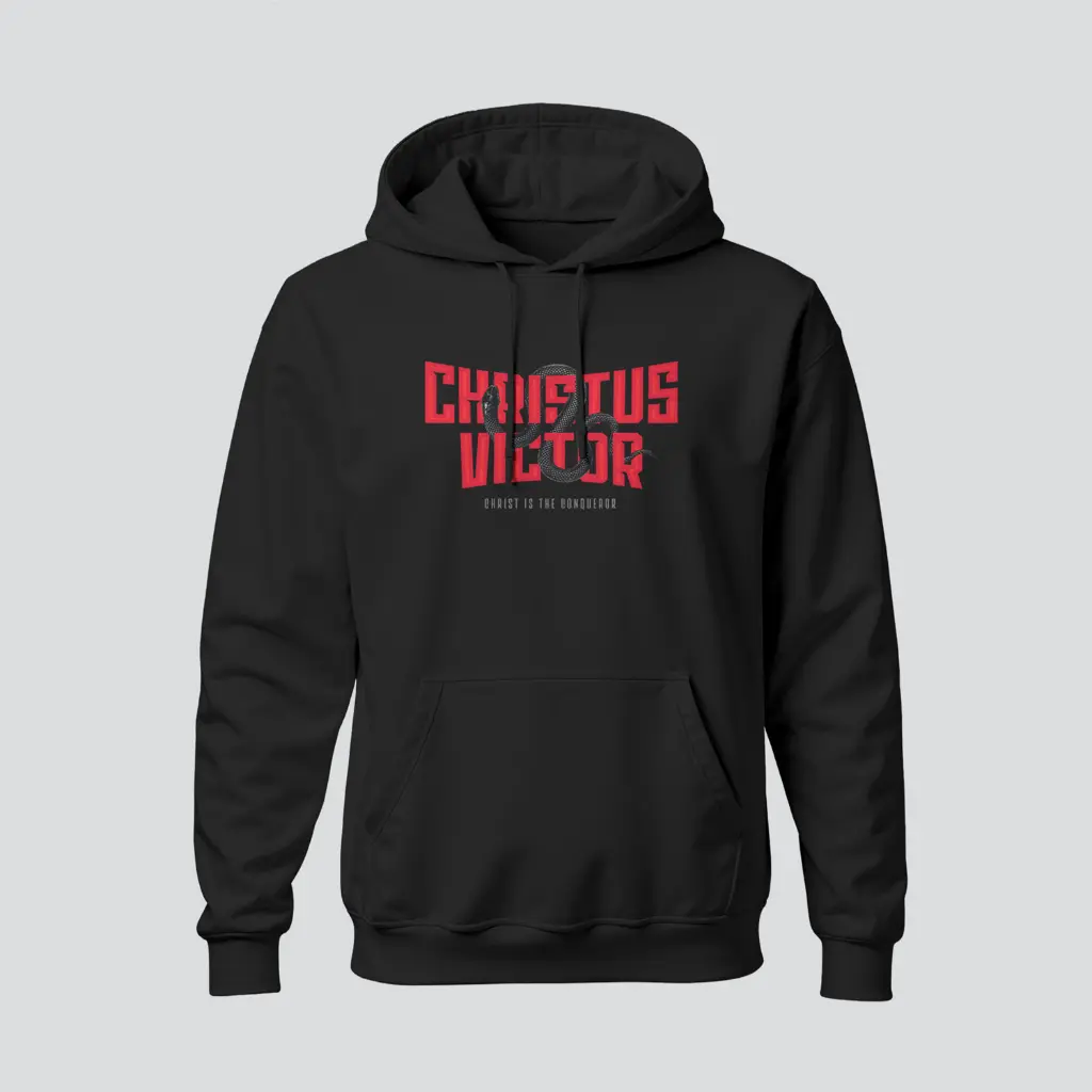 Christus Victor | Christian Bible Verse Hoodies | Unisex 