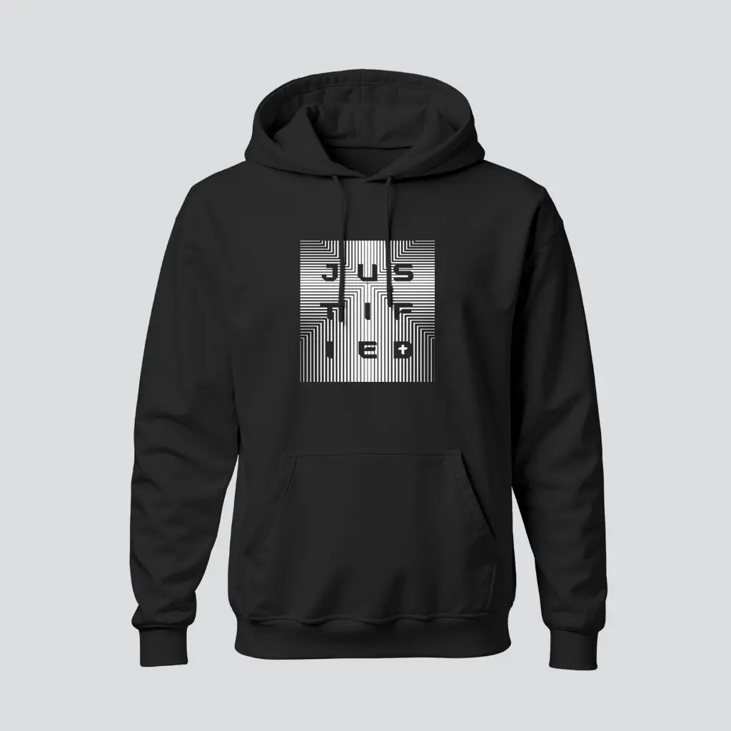 JUSTIFIED | Romans 3:22-24 | Christian Bible Verse Hoodies | Unisex
