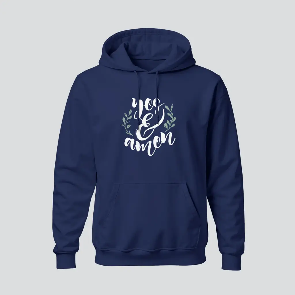 Yes & Amen | 2 Corinthians 1:20 | Christian Bible Verse Hoodies | women's