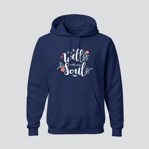 It is well with my Soul | Christian Bible Verse Hoodies | Women's