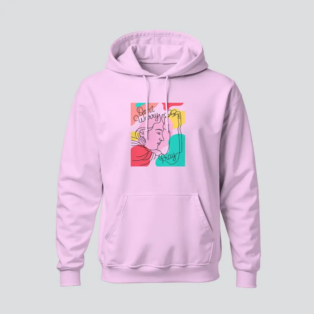 Don't worry pray | Christian Bible Verse Hoodies | Women's