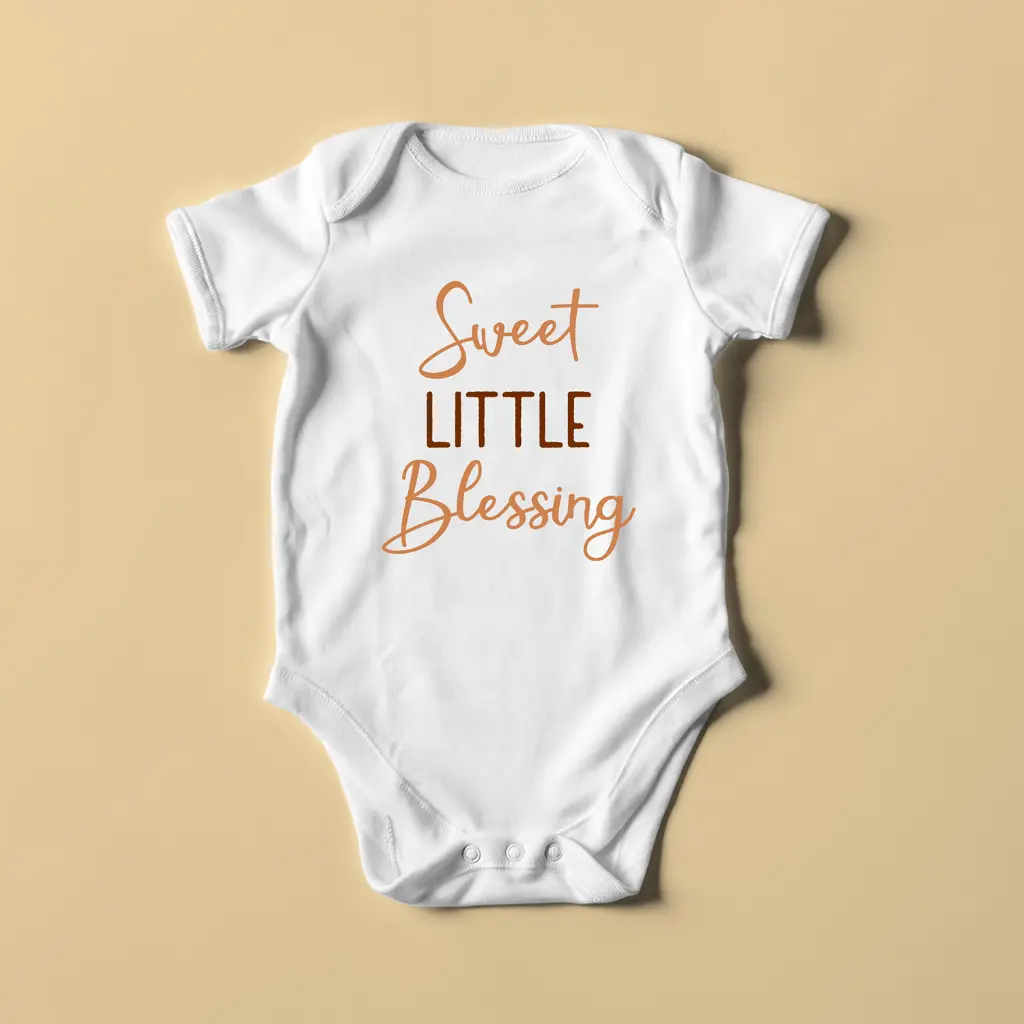 Sweet little blessing | Christian Baby Romper