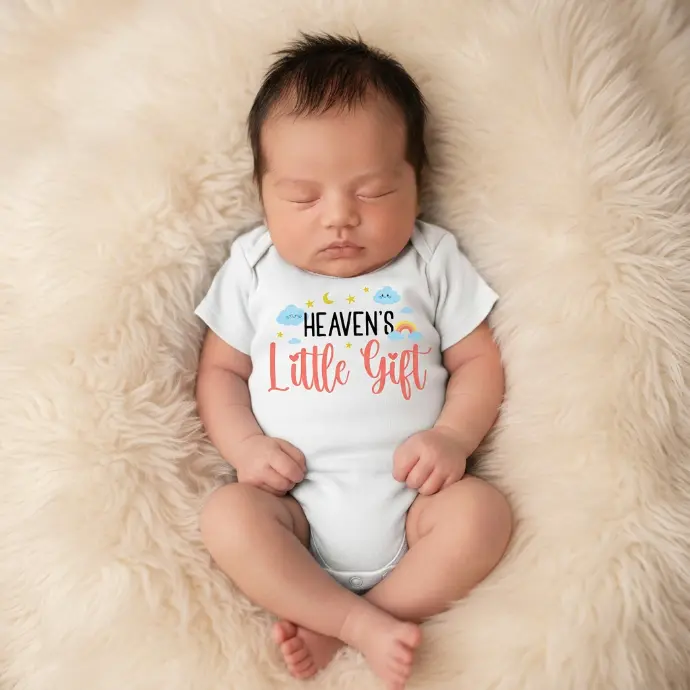 Heaven's little gift | Christian Baby Romper