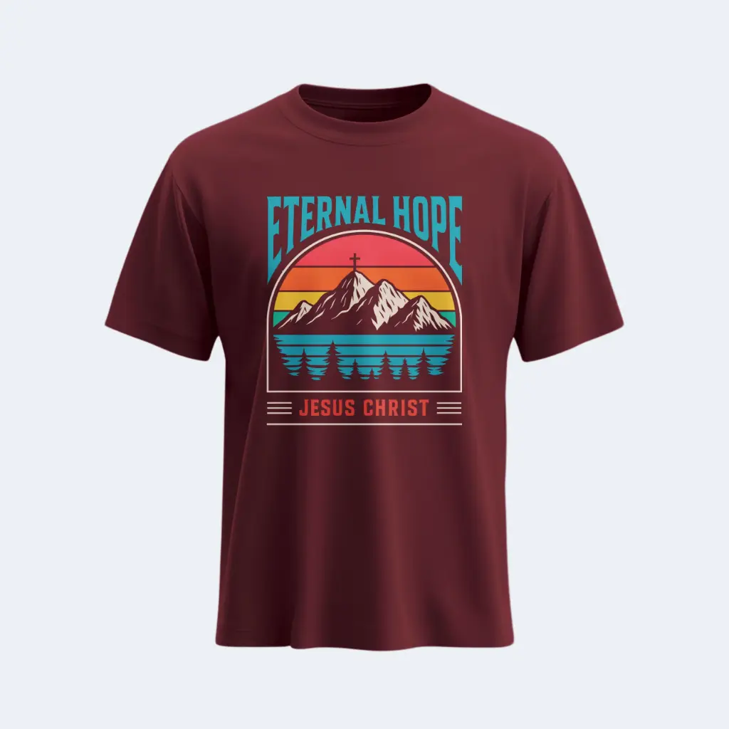 Eternal Hope | 1 Peter 1:3 | Christian Bible Verse T-Shirt | Unisex | Sale